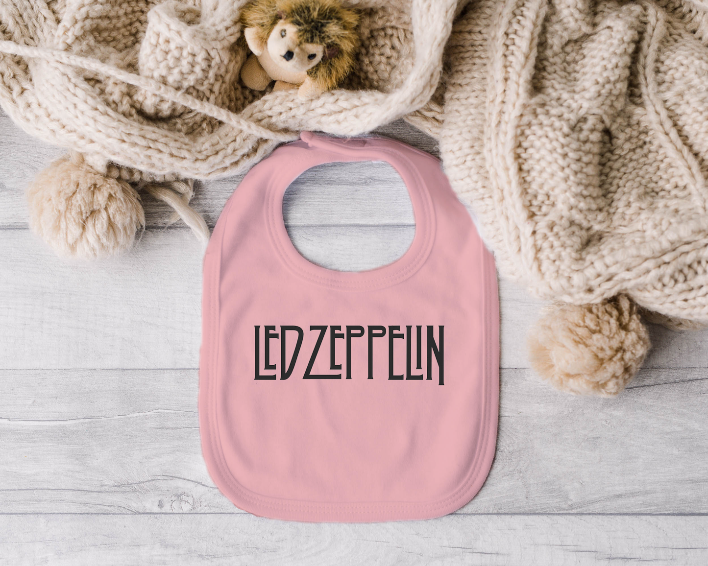 Led Zeppelin Bib