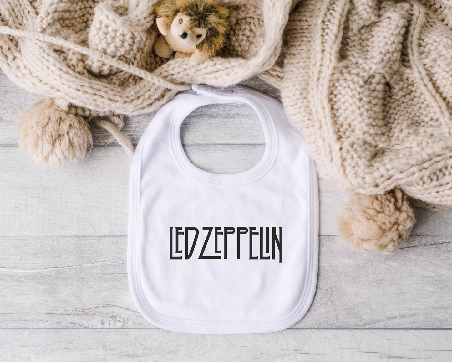 Led Zeppelin Bib