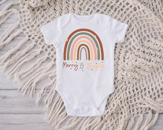 Merry & Bright Babygrow