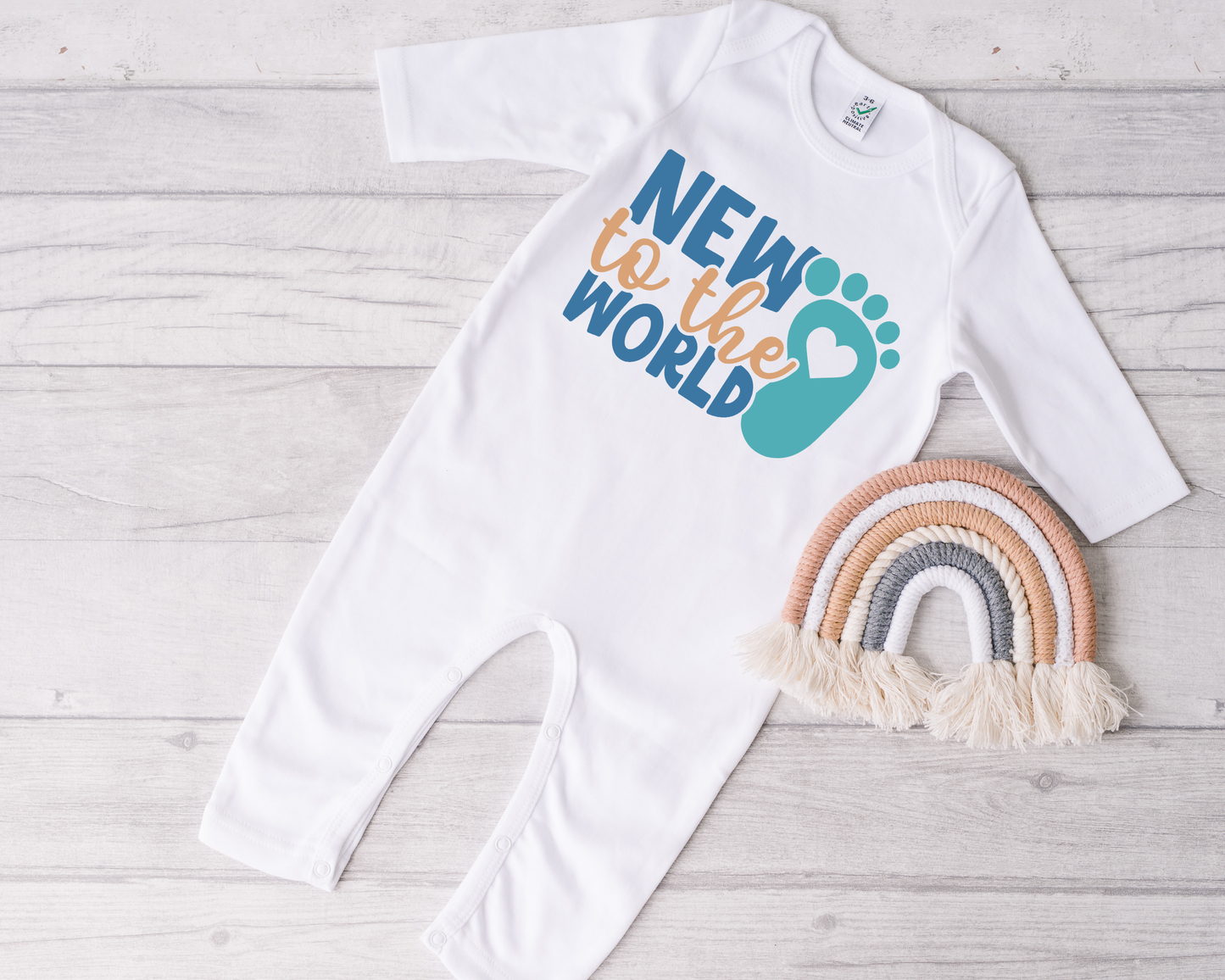 New To The World Sleepsuit