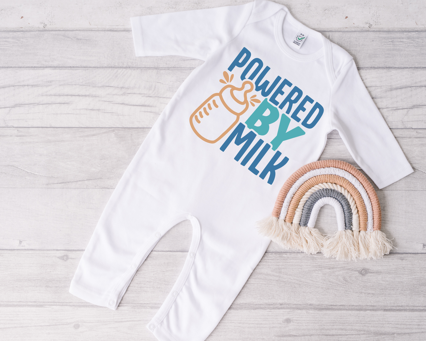 Powered By Milk Sleepsuit