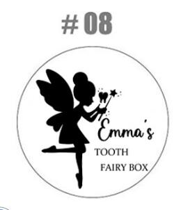 Personalised Tooth Fairy Wooden Box