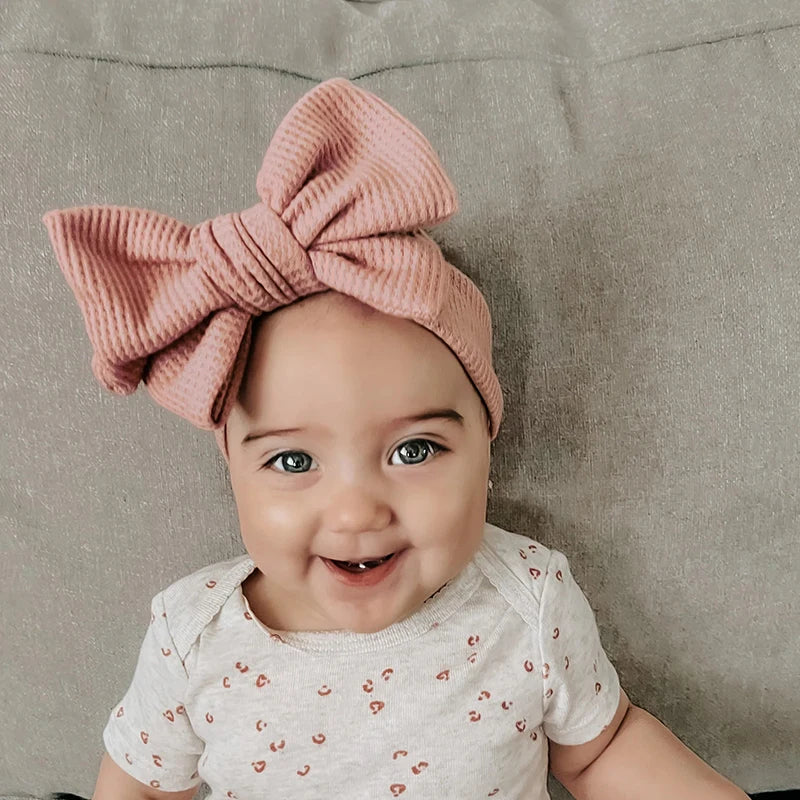 Baby Big Bow Turban Headband