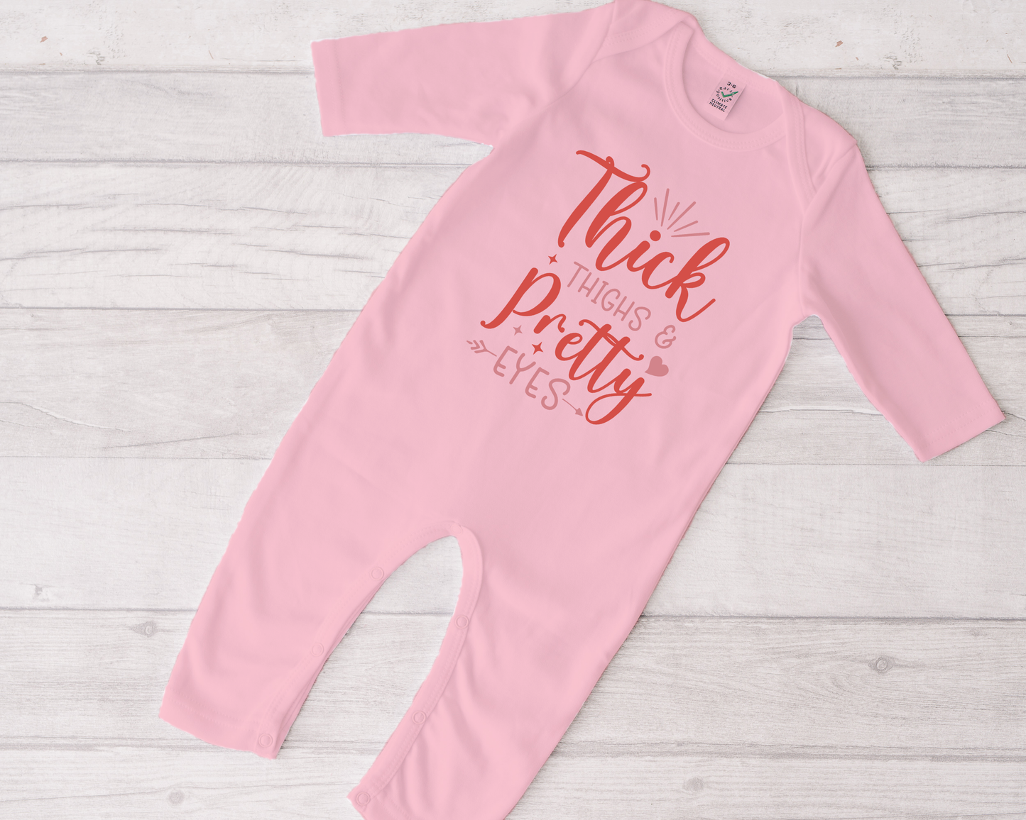 Thick Thighs & Pretty Eyes Sleepsuit