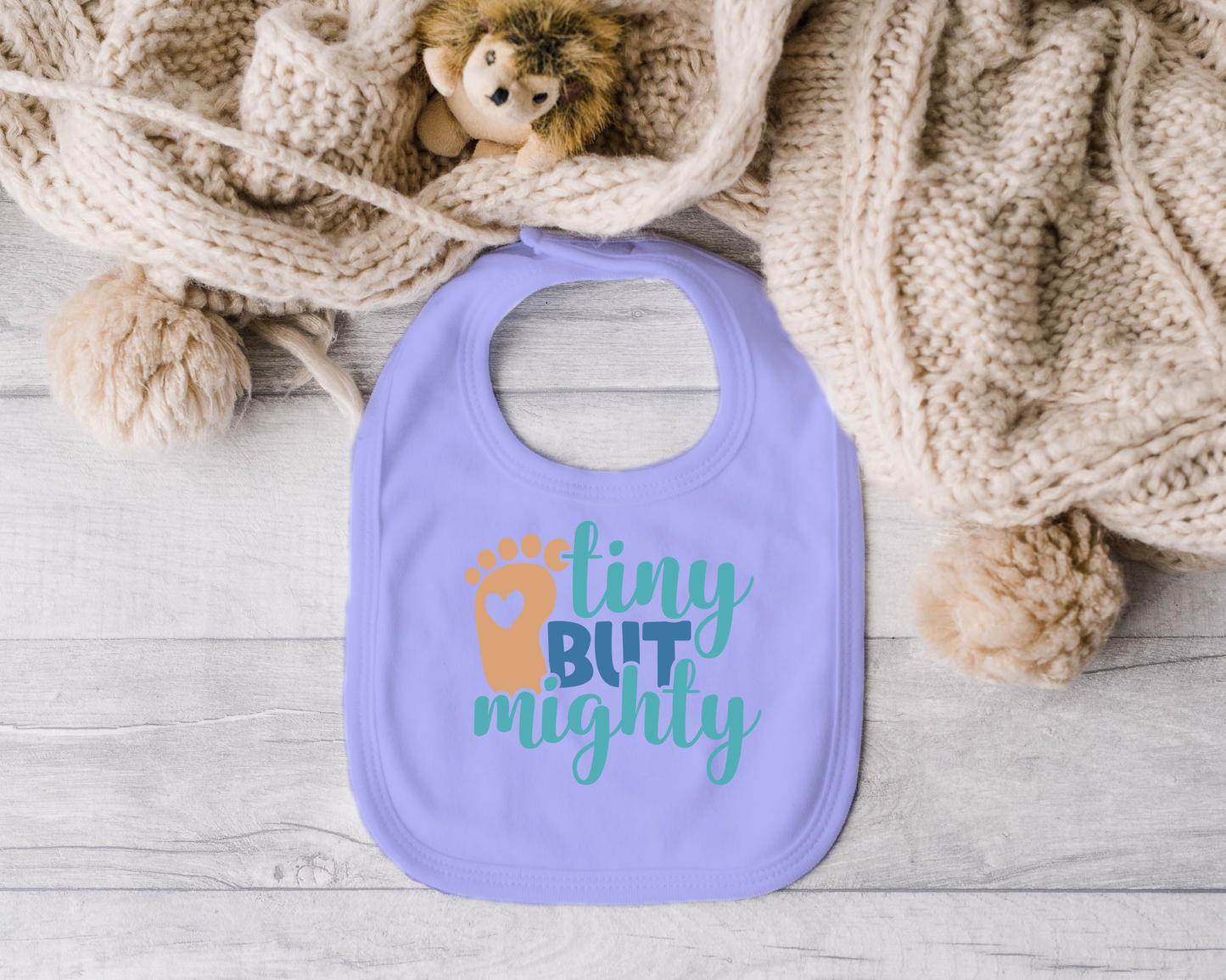 Tiny But Mighty Bib