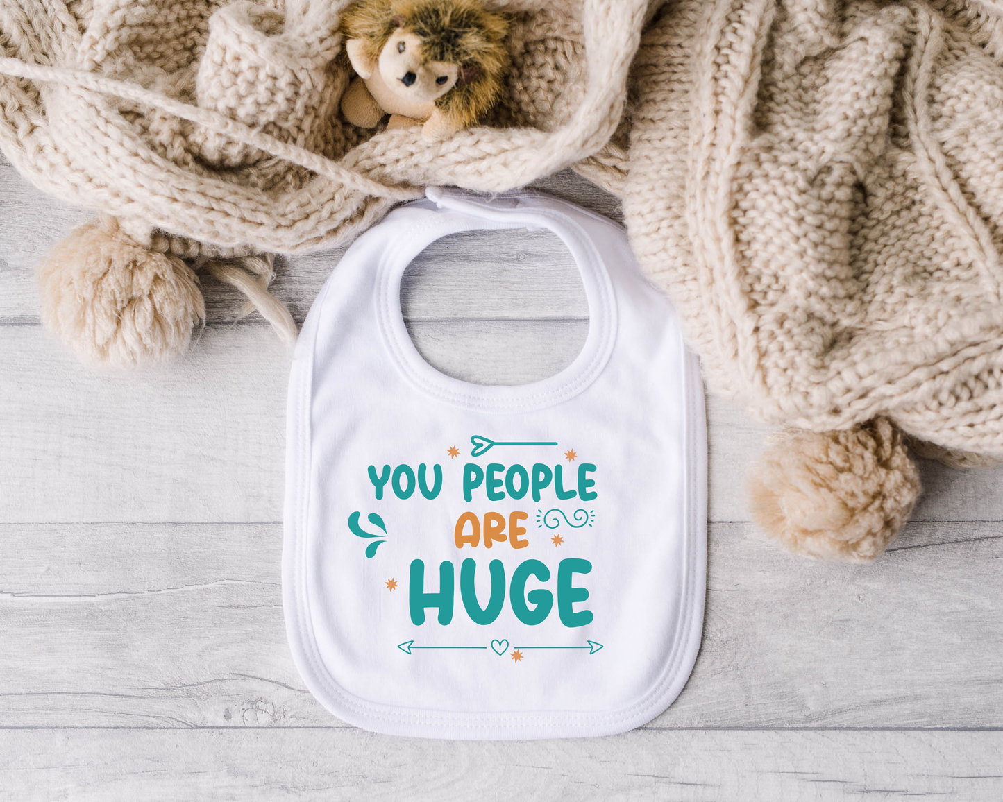 You People Are Huge Bib